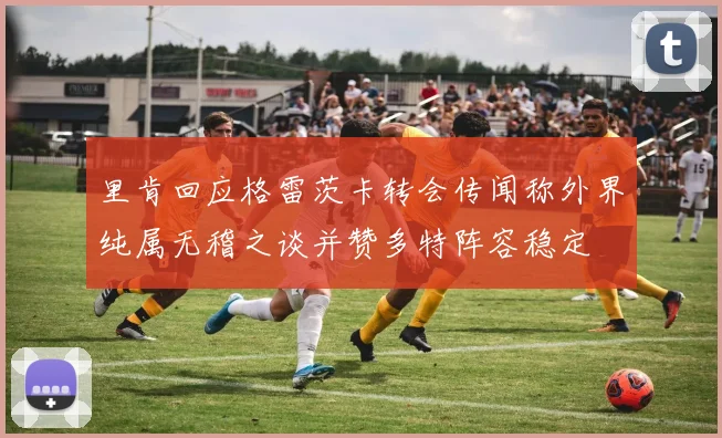 里肯回应格雷茨卡转会传闻称外界纯属无稽之谈并赞多特阵容稳定